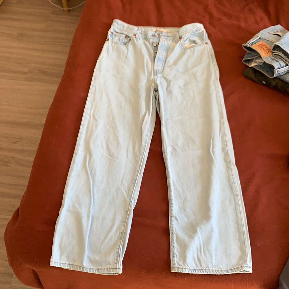 Levi ribcage jeans